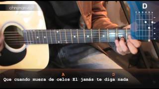 Cómo tocar quotUn Nuevo Amorquot de Tranzas en Guitarra HD Tutorial  Christianvib [upl. by Ardnikal]