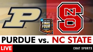 Purdue vs NC State Final 4 Stream Live Streaming Scoreboard PlayByPlay Highlights [upl. by Nekal]