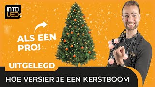 Je Kerstboom versieren als een pro met kerstverlichting [upl. by Okuy]