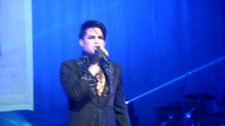 Adam Lambert  GlamNation  quotSleepwalkerquot  Kansas City MO 71510 [upl. by Ahsyekal655]