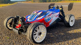 Arrma Typhon 6S RC Speed Run  131mph On stock motor  LiperiAir Lipo  ARRMARC [upl. by Enetsirhc]