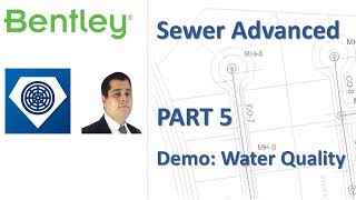 SewerGEMS Advanced Training Part 5  Demo of Water Quality [upl. by Adnauq]