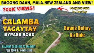 The AMAZING yet DANGEROUS ☠️ CALAMBATAGAYTAY BYPASS ROAD  SNAKE ROAD  FULL TOUR amp SIGHTSEEING [upl. by Gnilyarg]