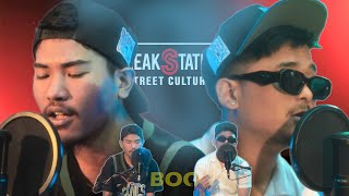 JIGMEY T amp DORJE DA VIBE  BOO  LIVE PERFORMANCE  MIC STATION  NEPALI RAP  BREAKSTATION [upl. by Lyndsie192]