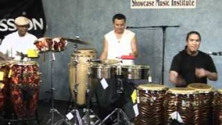 LP Percussion sponsored clinic  Guitar Showcase 20061127 Part I [upl. by Skilken]