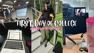 first day of college vlog SOPHOMORE EDITION 2023 ⋆｡°✩  gwrm  OOTD  GEORGIA STATE UNIVERSITY [upl. by Ymer]