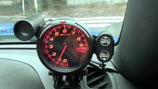 Defi Racer Gauge 80mm tachometer [upl. by Inahs29]