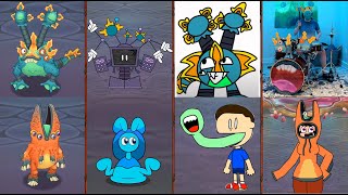 All Monsters Ethereal Workshop Vs Play Your Part 2024  My Singing Monster msmpyp2024 [upl. by Siroved812]