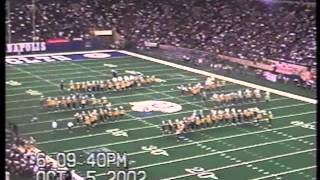 Southern University Marching Band 2002 Halftime Circle City Classic [upl. by Bergin311]