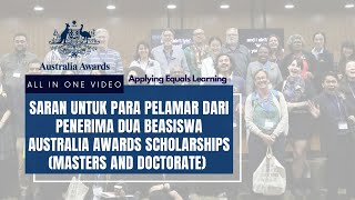 Saran dan Tips Melamar AAS dari Awardee Masters dan Doctorate [upl. by Yadnil]