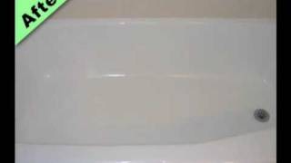 Fiberglass Bathtub Refinishing Video  Make your bath tub new again [upl. by Bastian881]