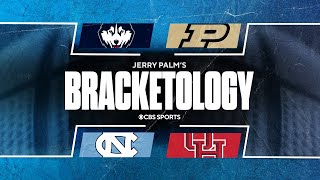 Latest NCAA Tournament BRACKETOLOGY First four IN last four OUT after Saturday slate  CBS Sports [upl. by Juley349]