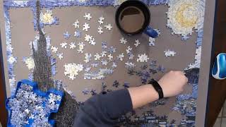 Starry Night  Peter Pauper Press  1000 Piece Time Lapse [upl. by Moyna]