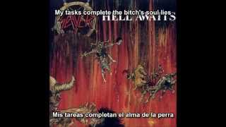 Slayer  Necrophiliac Hell Awaits Album Subtitulos Español [upl. by Brenden]