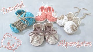 TUTORIAL ALPARGATAS DE CROCHÊ  por ArteeManhaKids [upl. by Oznole]