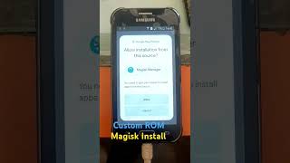 Magisk Install Custom Rom Install mobile [upl. by Nanis996]