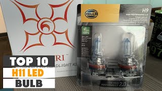 Top 10 Best H11 Led Bulbs in 2024  Expert Reviews Our Top Choices [upl. by Imac]