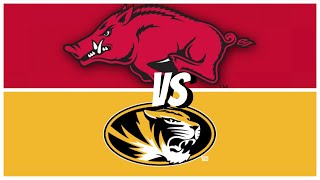 Arkansas vs Missouri Basketball Recap [upl. by Attenad]