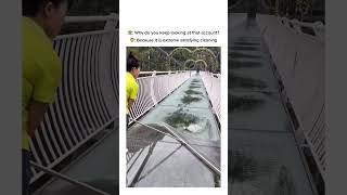 Satisfying transparent bridge Cleaning… 🧼😍 cleaningHD video youtube viralvideo shortsviral [upl. by Yaeger536]