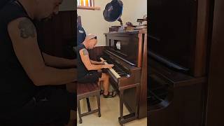 Gabriel Palatchi on an Old Time Player Piano pianoplayer piano music historicalplace sandon [upl. by Maxa]