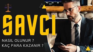 Savcı nasıl olunur  Savcı kaç para kazanır [upl. by Enilav]