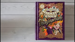 NUEVO Libro de Stickers  Antiquarian Book Imaginarium  FlipThrough  No Talking  Journaling inspo [upl. by Teresita]