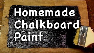 Chalkboard Paint Make Your Own Its Super Simple [upl. by Jeggar]