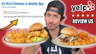 Eating At A Restaurant With No Reviews SHOCKING [upl. by Imerej]