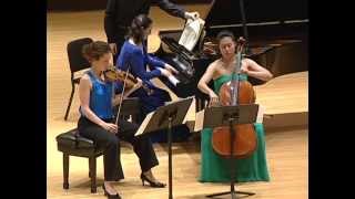 RAVEL Piano Trio Ravinia Steans Music Institute [upl. by Livvy]