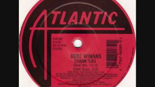 Gospel BeBe Winans  Thank You 1997 Rare MAW 12quot Inch Remix [upl. by Galvan]