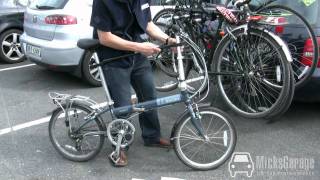 Peruzzo Arezzo 3 or 4 Bike Tow Bar Mounted Bike Rack [upl. by Aivatco]