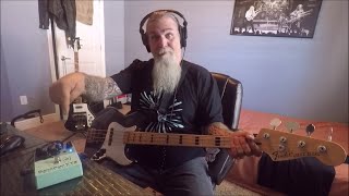 Tech 21 Geddy Lee quotYYZquot SansAmp RUSHYYZ Bass Cover [upl. by Oletha]