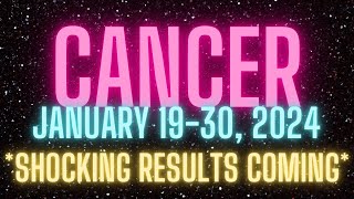 CANCER “UR CUP WILL LITERALLY BE SPILLING OVERRRRR” JANUARY 2024 🔮✨🍀🎉💕 [upl. by Berkeley]