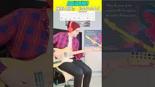 Jethro Tull  Aqualung Intro Riff Guitar Lesson  Tab  Tutorial guitar tutorial shorts [upl. by Eceirehs144]