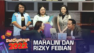 MAHALINI DEG  DEGAN DITANYA SOAL HUBUNGANNYA DENGAN RIZKY FEBIAN  DAHSYATNYA 2022 [upl. by Verger]