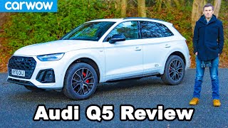 Audi Q5 2021 review  better than a BMW X3 amp Mercedes GLC [upl. by Housum]