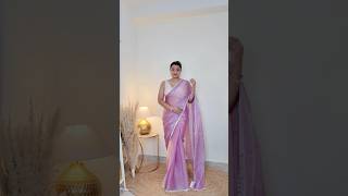 MYNTRA SAREE UNDER ₹1500 myntra saree styling navratri sarees [upl. by Brothers]