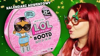 LOL SURPRISE KALENDARZ ADWENTOWY 🎄 OTWIERAM CAŁY 🎄 LALECZKI BAJKA miss Aga [upl. by Marpet302]