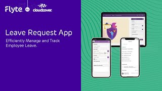 Flyte Leave Request App PowerApps Platform [upl. by Rockafellow]