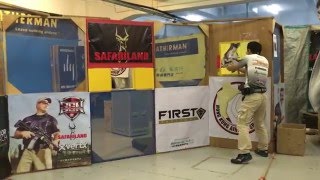 HKAPSC Airsoft IPSC Hong Kong Open Rd2 2015  JOE LAU [upl. by Lumbard]