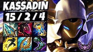 Kassadin MID vs Katarina  OTP  Lol Korea Master Patch 144 ✅ [upl. by Phia936]