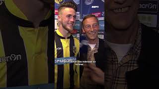 Ricky van Wolfswinkel 🤝 Johan Neeskens [upl. by Desberg]