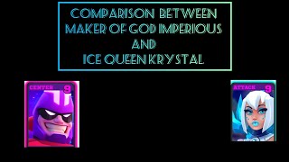 COMPARISON BETWEEN IMPERIOUS AND KRYSTAL FRAG [upl. by Vevine213]