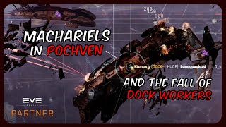 Machariels vs Paladins in Pochven  EVE Online [upl. by Ddet]