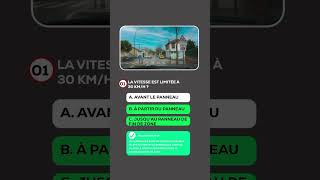 Entraîne toi au code de la route pour ton Examen du code de la route codedelaroute quiz [upl. by Emmerie813]