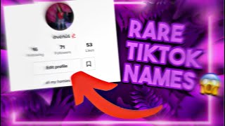 how to get og tiktok usernames [upl. by Ylrebmit311]