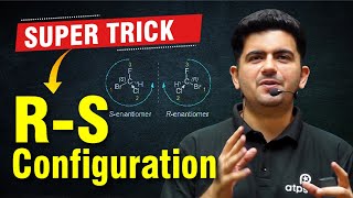 R S configuration Organic Chemistry  optical isomerism trick  IIT JEE amp NEET  Vineet Khatri Sir [upl. by Chiarra]