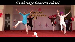 Charche  Beautiful bhangra  By Students  Cambridge school [upl. by Leigha]