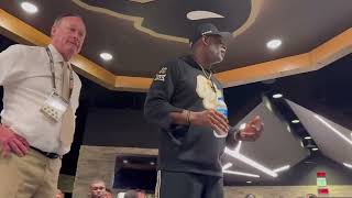 Coach Primes Locker Room Speech After Colorados First Big 12 Win vs Baylor  🎥 DeionsandersIG [upl. by Marylin]