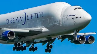 40 LANDINGS in 20 MINUTES  747 757 767 777  Anchorage Airport Plane Spotting [upl. by Gilbye]